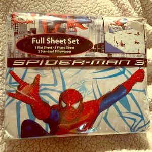 SPIDER-MAN 3 FULL SHEET SET - NIP NEVER BEEN USED